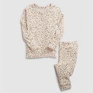 GAP Kids Floral Style Long Sleeve Henley & Pants Pajama Set Sz 5